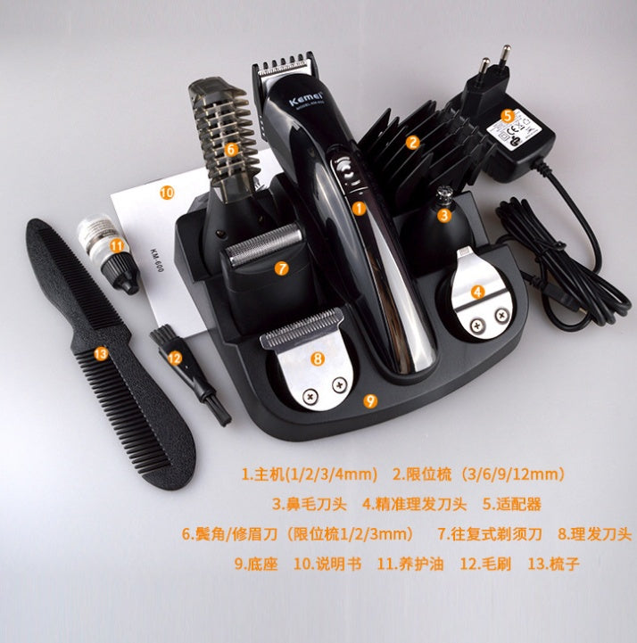 6 in 1 Rechargeable Hair Trimmer