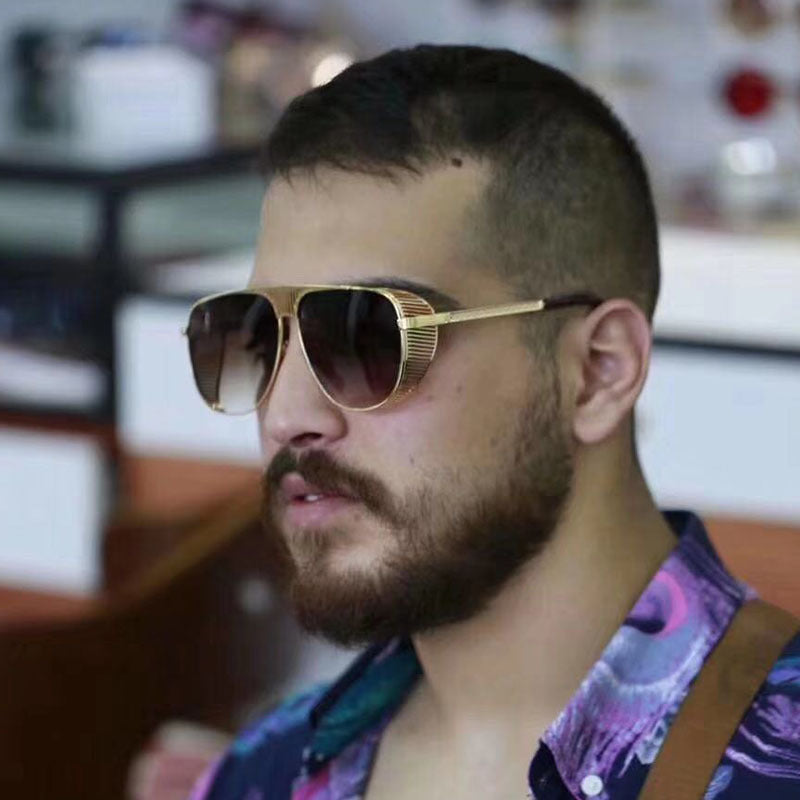 Men Hollow Sunglasses