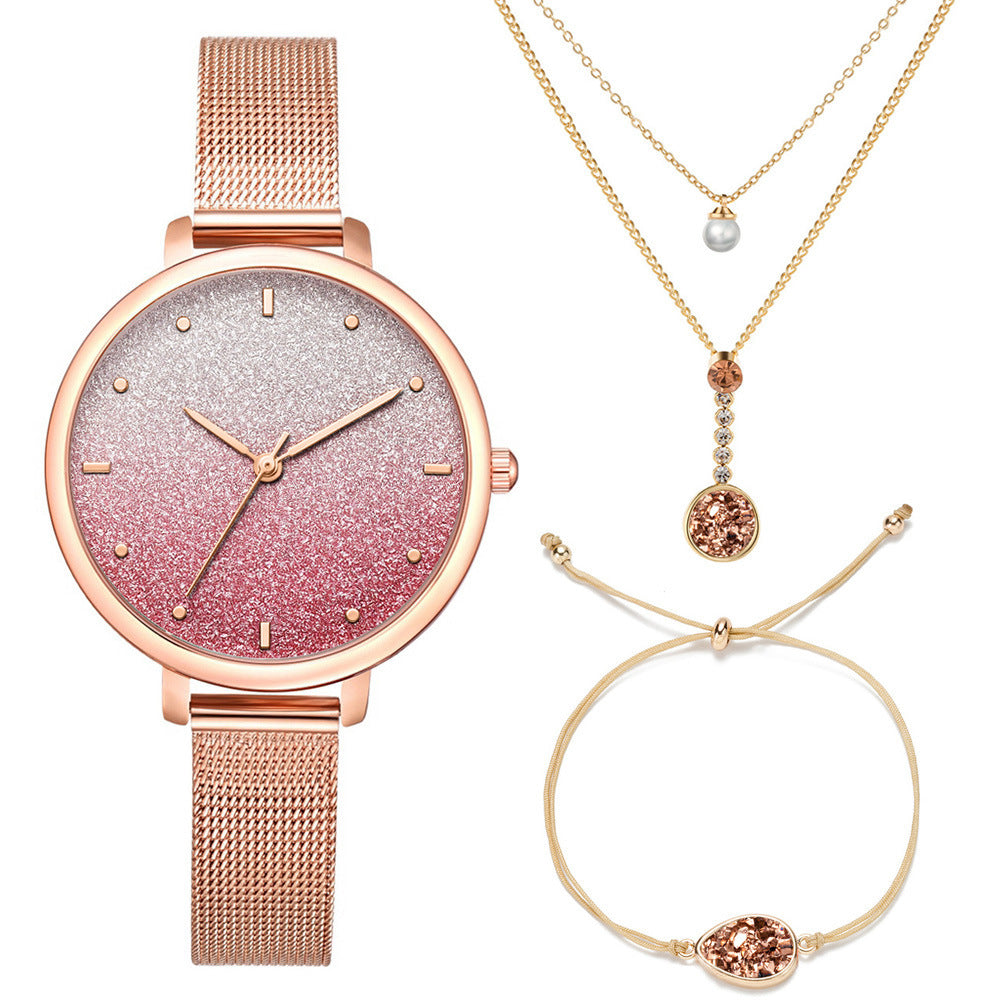 Women Wrist Watch Exquisite Gift Box Set