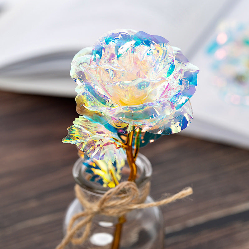 Luminous Color Gold Rose Gifts