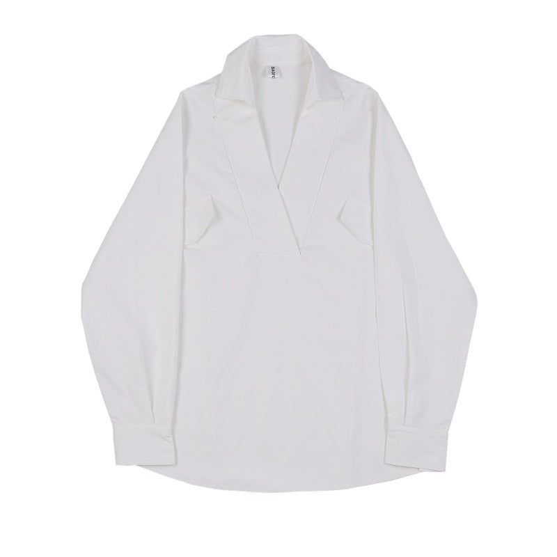 Men Long Sleeve Loose Casual Shirts