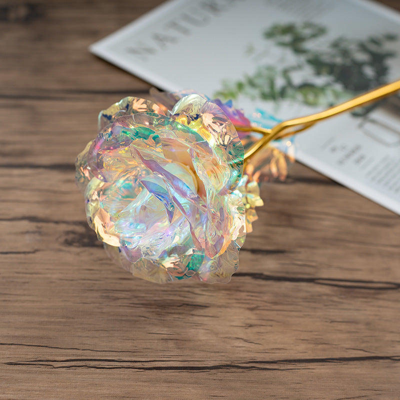 Luminous Color Gold Rose Gifts
