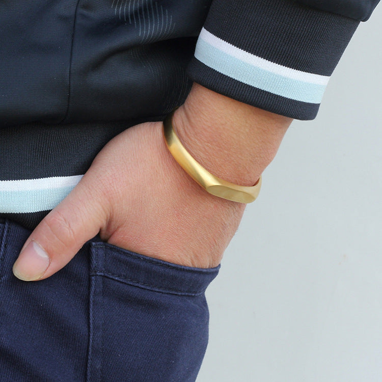 Retro Casting Titanium Men Bracelets